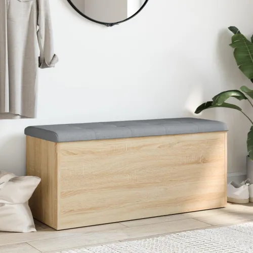 Klupa za odlaganje Sonoma hrast 102x42x45 cm Konstruirano drvo - Sonoma hrast 102 x 42 x 45 cm Cijena