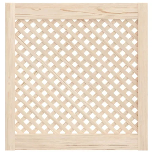 Vrata za ormarić rešetkasti dizajn 2 kom 59,5x61,5 cm borovina - 59.5 x 61.5 cm Cijena