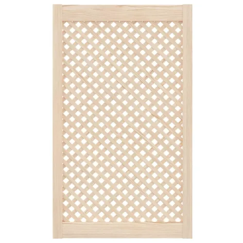 Vrata za ormarić rešetkasti dizajn 2 kom 59,5x99 cm borovina - 59.5 x 99 cm Cijena