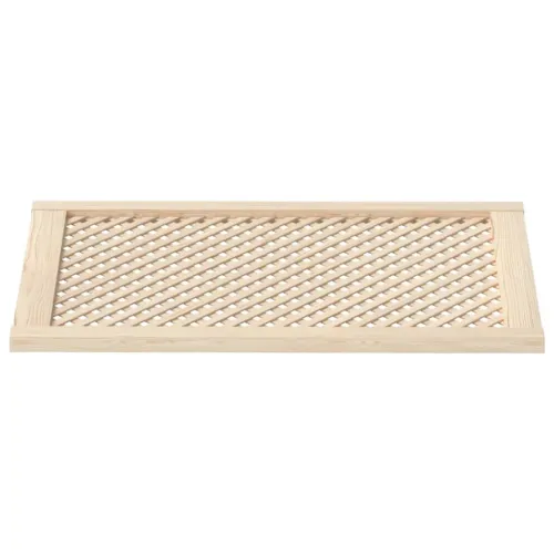 Vrata za ormarić rešetkasti dizajn 2 kom 59,5x99 cm borovina - 59.5 x 99 cm Cijena