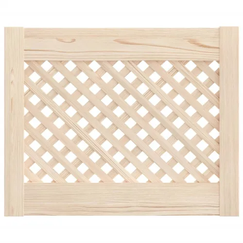 Vrata za ormarić rešetkasti dizajn 2 kom 49,5x39,5 cm borovina - 49.5 x 39.5 cm Cijena