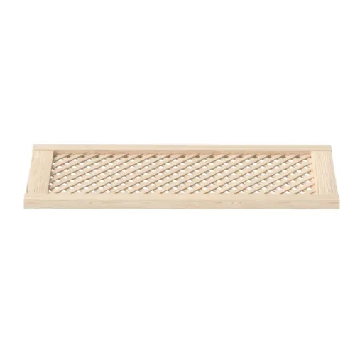 Vrata za ormarić rešetkasti dizajn 2 kom 39,5x99 cm borovina - 39.5 x 99 cm Cijena