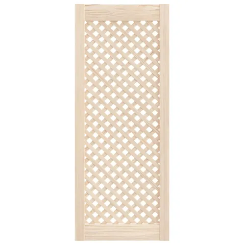 Vrata za ormarić rešetkasti dizajn 2 kom 39,5x99 cm borovina - 39.5 x 99 cm Cijena