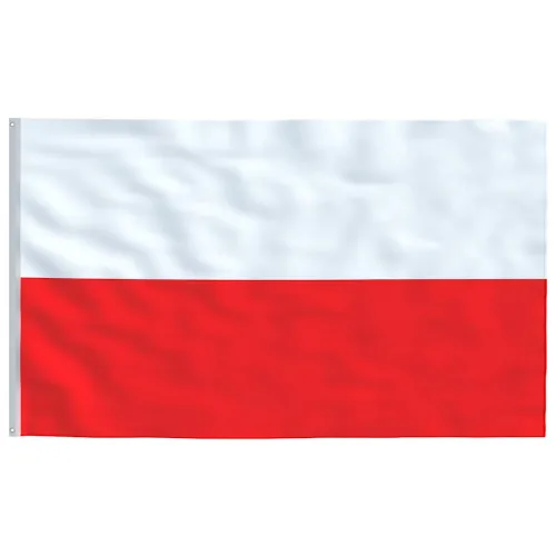 Poljska zastava i jarbol 6,08 m aluminijska - 6.08 m Poljska Cijena