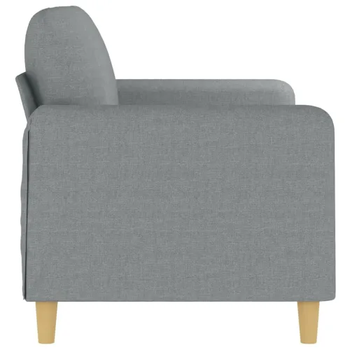 Dvosjed od tkanine svjetlosivi 140 cm - Svjetlosiva 140 cm Cijena