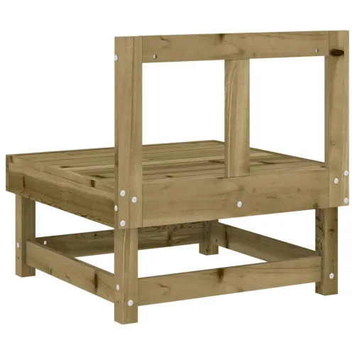 Srednja vrtna sofa od impregnirane borovine - Prirodno impregnirano 1 srednja sofa Prirodno impregnirano Cijena