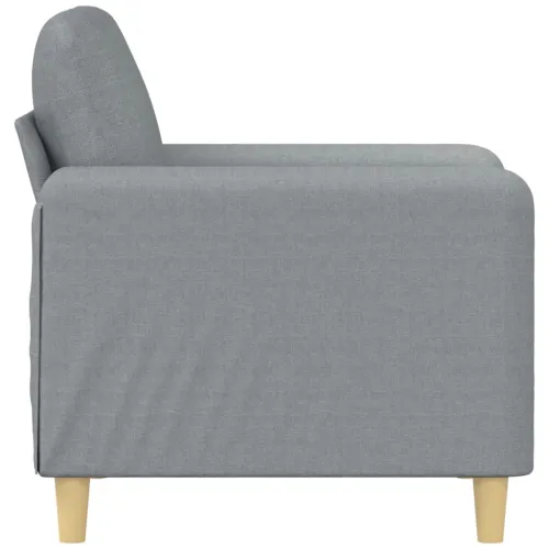 Fotelja svjetlosiva 60 cm od tkanine - Svjetlosiva 60 cm Cijena