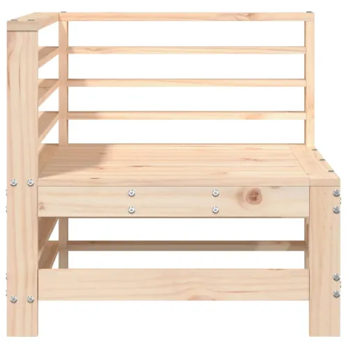 Kutna vrtna sofa od masivne borovine - Prirodna boja bora 1 kutna sofa Prirodna boja bora Cijena