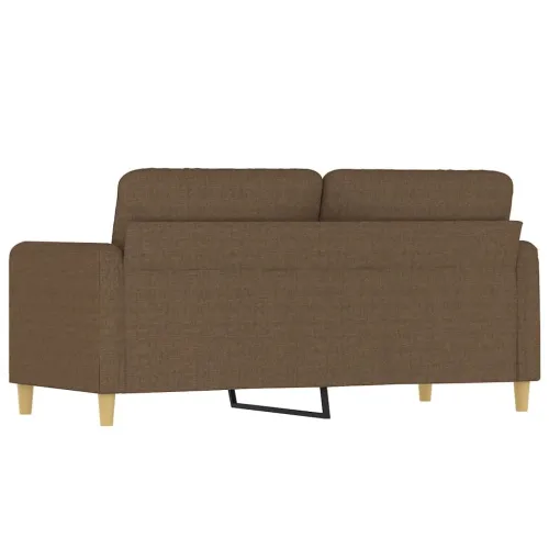 Dvosjed od tkanine smeđi 140 cm - Smeđa 140 cm Cijena