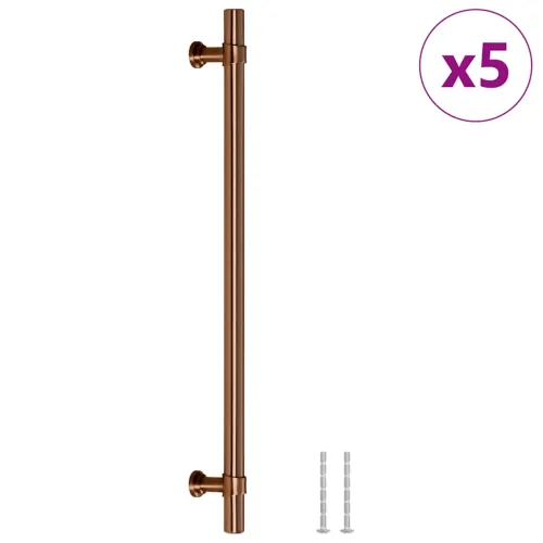 Ručke za ormarić 5 kom brončane 480 mm od nehrđajućeg čelika - Bronzana 480 mm 5 Cijena