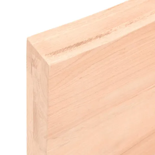 Stolna ploča 80x40x(2-6) cm od netretirane masivne hrastovine - Prirodna 80 x 40 x 6 cm Cijena