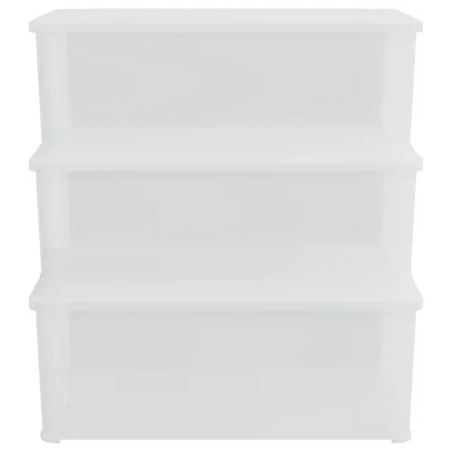 Plastične kutije za pohranu 3 kom 10 L za slaganje - 3 10 l 1 Cijena