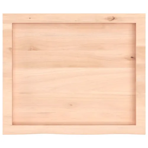 Stolna ploča 60x50x(2-6) cm od netretirane masivne hrastovine - Prirodna 60 x 50 x 6 cm Cijena