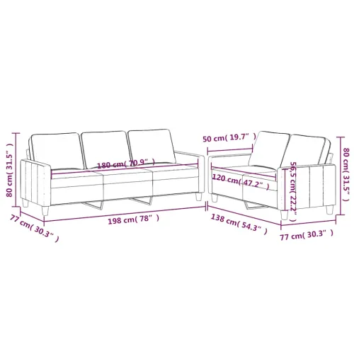 2-dijelni set sofa s jastucima tamnozeleni baršunasti - Tamnozelena bez naslona za noge Cijena
