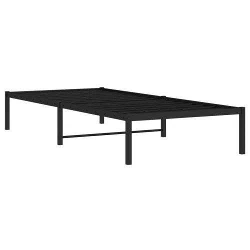 Metalni okvir za krevet crni 90 x 200 cm - Crna 90 x 200 cm Cijena