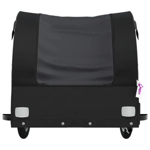 Prikolica za bicikl crna 45 kg željezna - Crna 133 x 68 x 68 cm Cijena