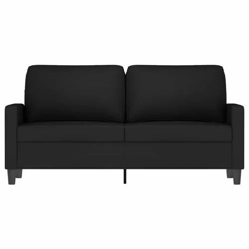 Dvosjed crni 140 cm baršunasti - Crna 140 cm Cijena