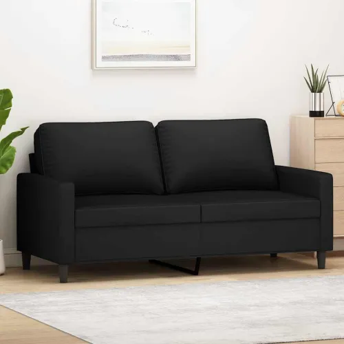 Dvosjed crni 140 cm baršunasti - Crna 140 cm Cijena