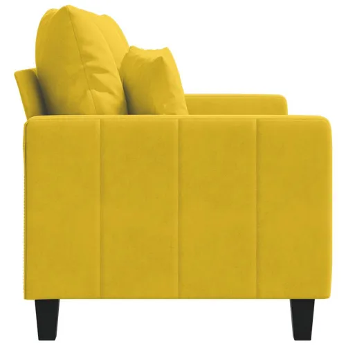 Dvosjed žuti 120 cm baršunasti - Žuta 1 120 cm Cijena