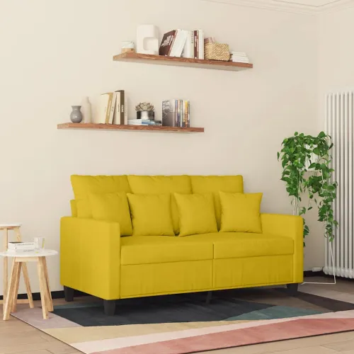 Dvosjed žuti 120 cm baršunasti - Žuta 1 120 cm Cijena