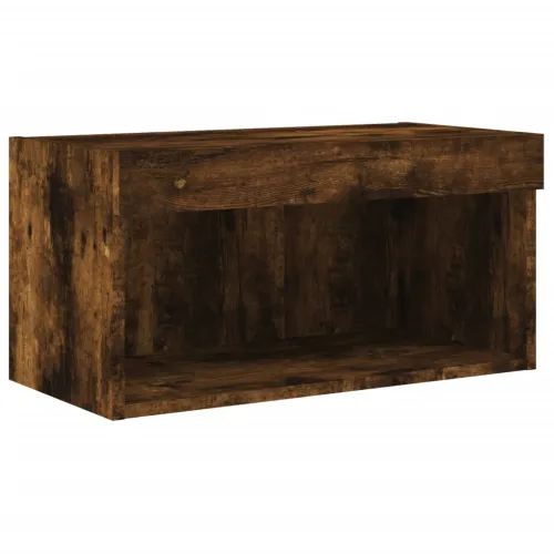 TV ormarić s LED svjetlima boja dimljenog hrasta 60x30x30 cm - Dimljeni hrast 60 cm 1 Cijena