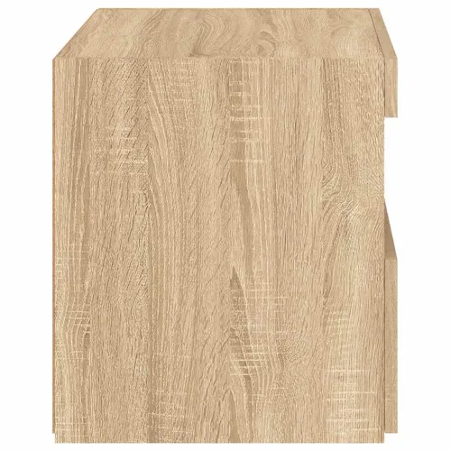 Noćni ormarić s LED svjetlima boja hrasta sonome 50x40x45 cm - sonoma hrast 1 Cijena