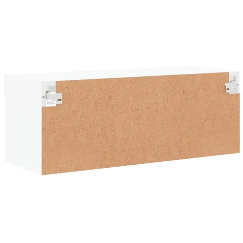 TV ormarić s LED svjetlima bijeli 80x30x30 cm - Bijela 80 cm 1 Cijena