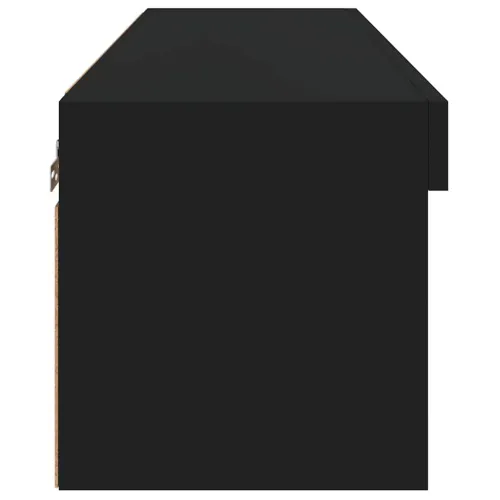 TV ormarići s LED svjetlima 2 kom crni 80x30x30 cm - Crna 80 cm 1 Cijena