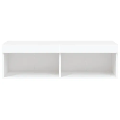 TV ormarić s LED svjetlima bijeli 80x30x30 cm - Bijela 100 cm 1 Cijena