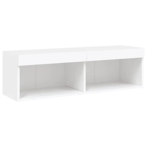 TV ormarić s LED svjetlima bijeli 80x30x30 cm - Bijela 100 cm 1 Cijena
