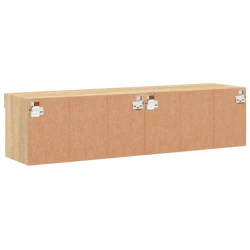 TV ormarići s LED svjetlima 2 kom boja hrasta 60x30x30 cm - Sonoma hrast 60 cm 2 Cijena