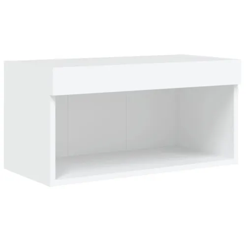 TV ormarić s LED svjetlima bijeli 60 x 30 x 30 cm - Bijela 60 cm 1 Cijena