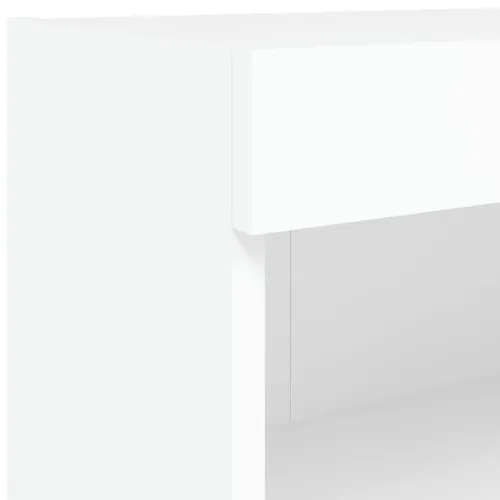 TV ormarić s LED svjetlima bijeli 60 x 30 x 30 cm - Bijela 60 cm 1 Cijena