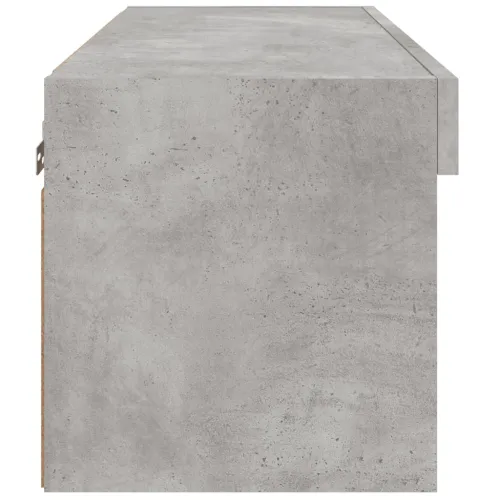TV ormarić s LED svjetlima siva boja betona 60x30x30 cm - Beton siva 60 cm 1 Cijena