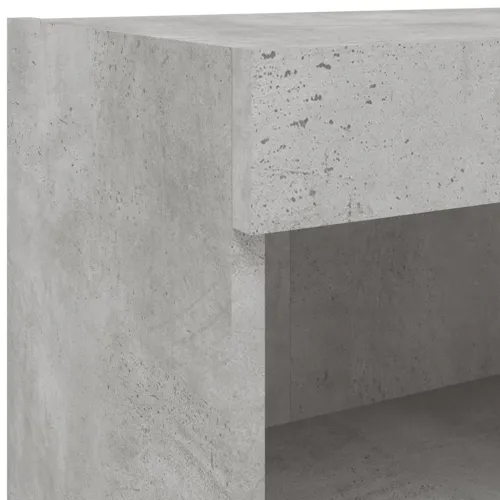 TV ormarić s LED svjetlima siva boja betona 60x30x30 cm - Beton siva 60 cm 1 Cijena