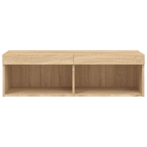 TV ormarić s LED svjetlima boja hrasta sonome 100x30x30 cm - Sonoma hrast 100 cm 1 Cijena