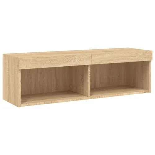 TV ormarić s LED svjetlima boja hrasta sonome 100x30x30 cm - Sonoma hrast 100 cm 1 Cijena