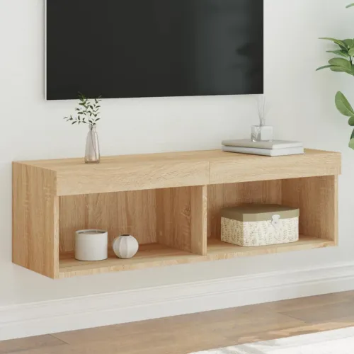 TV ormarić s LED svjetlima boja hrasta sonome 100x30x30 cm - Sonoma hrast 100 cm 1 Cijena