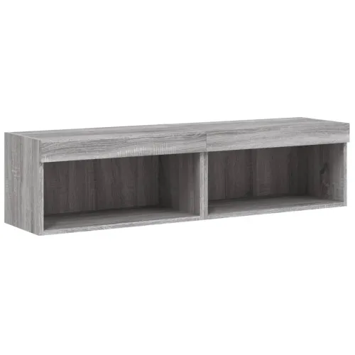 TV ormarići s LED svjetlima 2 kom boja hrasta 60x30x30 cm - Sivi hrast sonoma 60 cm 2 Cijena