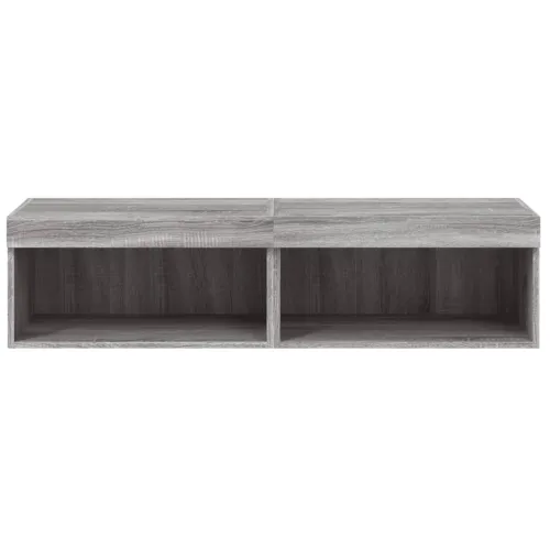TV ormarići s LED svjetlima 2 kom boja hrasta 60x30x30 cm - Sivi hrast sonoma 60 cm 2 Cijena