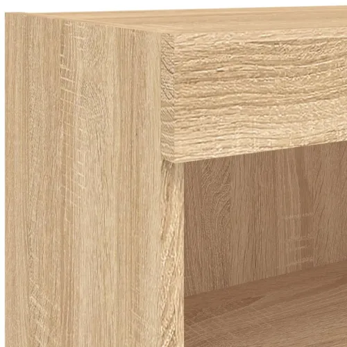 TV ormarići s LED svjetlima 2 kom boja hrasta 80x30x30 cm - Sonoma hrast 80 cm 2 Cijena
