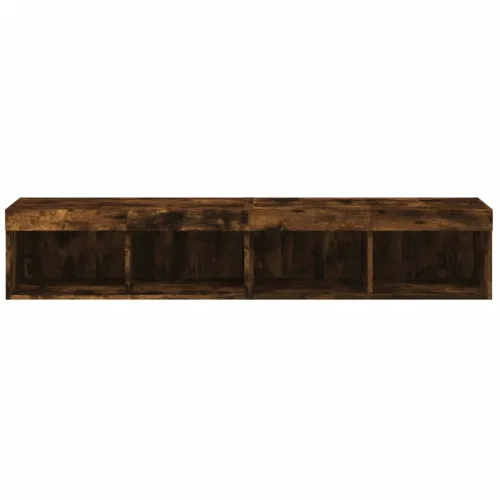 TV ormarići s LED svjetlima 2 kom boja hrasta 80x30x30 cm - Dimljeni hrast 80 cm 2 Cijena