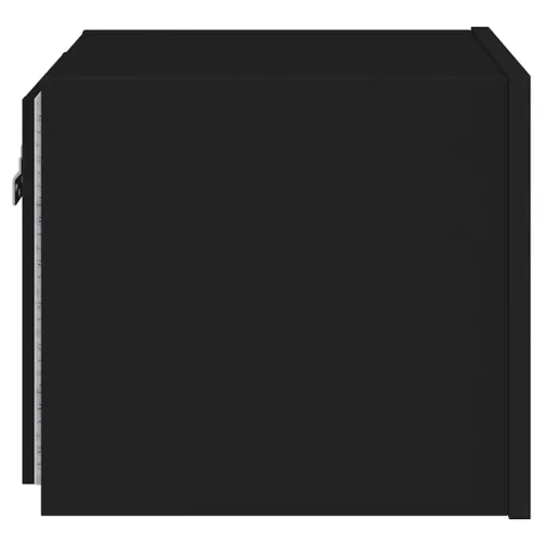 Zidni TV ormarići s LED svjetlima 2 kom crni 30,5 x 35 x 30 cm - Crna 30.5 x 35 x 30 cm 2 Cijena