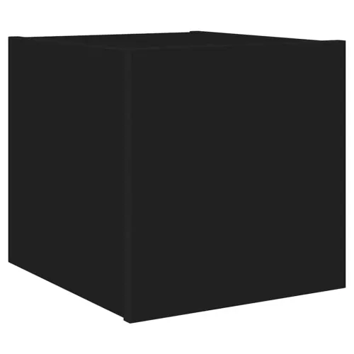 Zidni TV ormarići s LED svjetlima 2 kom crni 30,5 x 35 x 30 cm - Crna 30.5 x 35 x 30 cm 2 Cijena