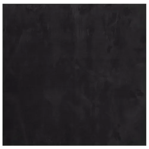 Tepih HUARTE kratkih vlakana mekani i perivi crni 200x200 cm - Crna 200 x 200 cm Cijena