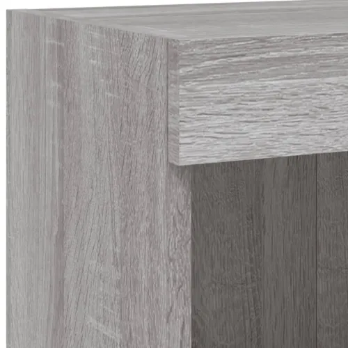 TV ormarići s LED svjetlima 2 kom boja hrasta 100x30x30 cm - Sivi hrast sonoma 100 cm 2 Cijena