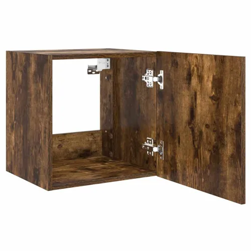 Zidni TV ormarići LED 2 kom boja dimljenog hrasta 40,5x35x40 cm - Dimljeni hrast 40.5 x 35 x 40 cm 2 Cijena