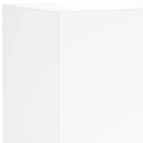 Zidni TV ormarić s LED svjetlima bijeli 40,5 x 35 x 80 cm - Bijela 40.5 x 35 x 80 cm 1 Cijena