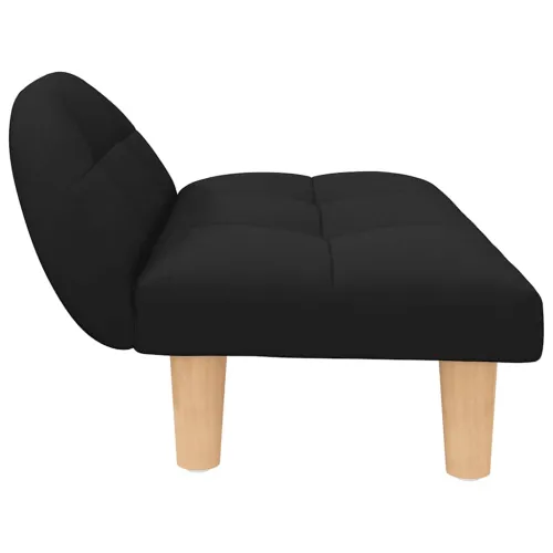 Krevet za pse crni 70x52x30 cm od tkanine - Crna tkanina Cijena
