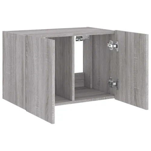 Zidni TV ormarić s LED svjetlima boja hrasta 60x35x41 cm - Sivi hrast sonoma 60 x 35 x 41 cm 1 Cijena